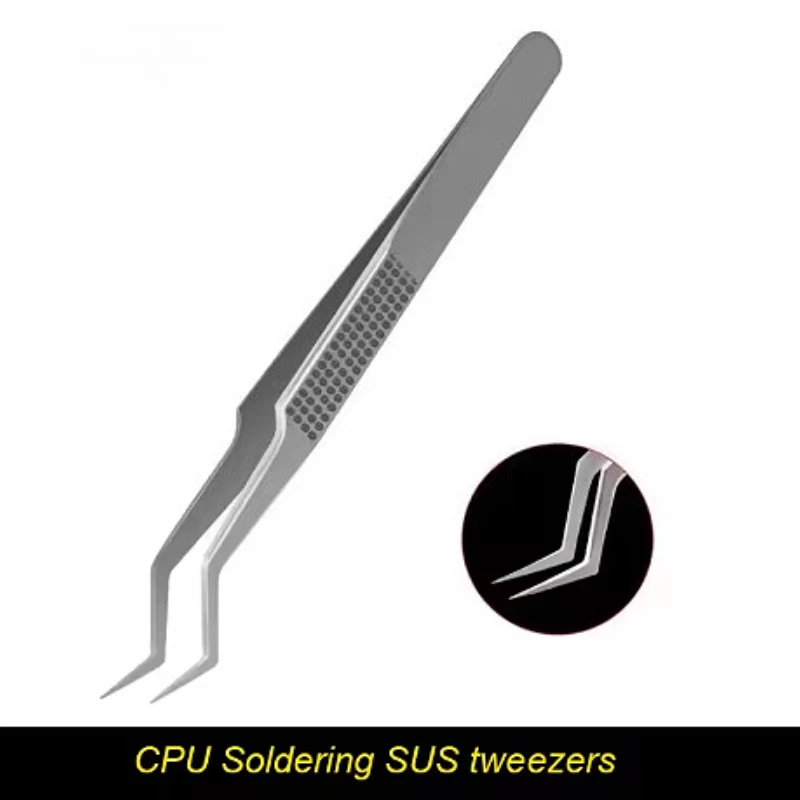 Smd Tweezer Set - ST-20 Professional soldering tweezers Stainless steel