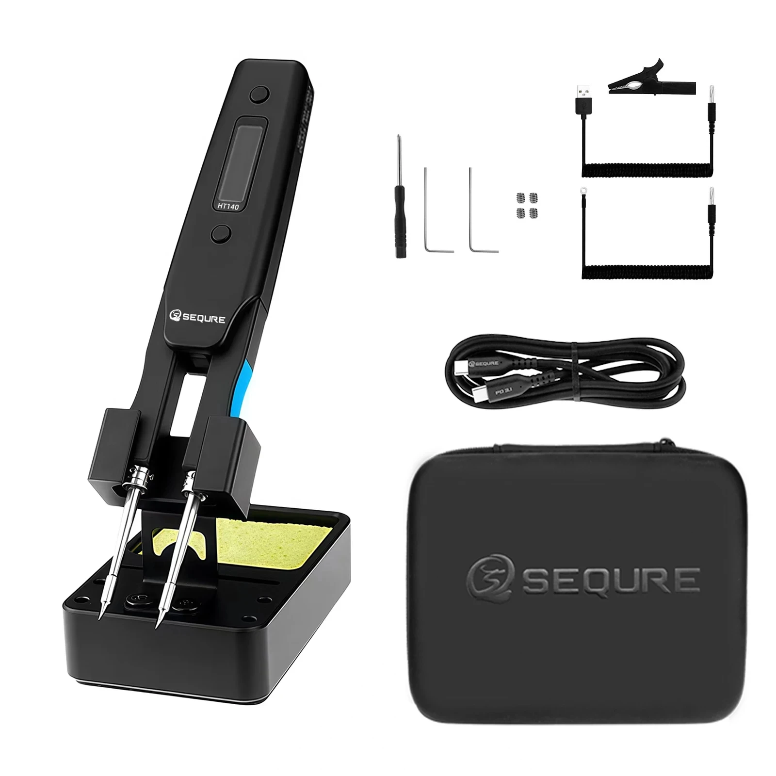 SEQURE HT140 2 IN 1 Soldering  - Smd Tweezer Set 评论和价格