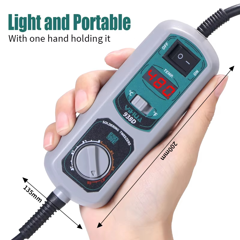 YIHUA 938D Portable Tweezers S - Smd Tweezer Set 评论和价格