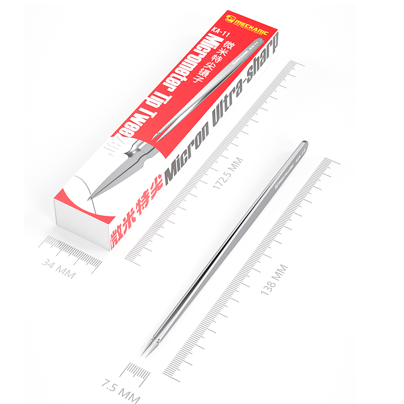 Mechanic KA-11 3D stainless st - Smd Tweezer Set 评论和价格