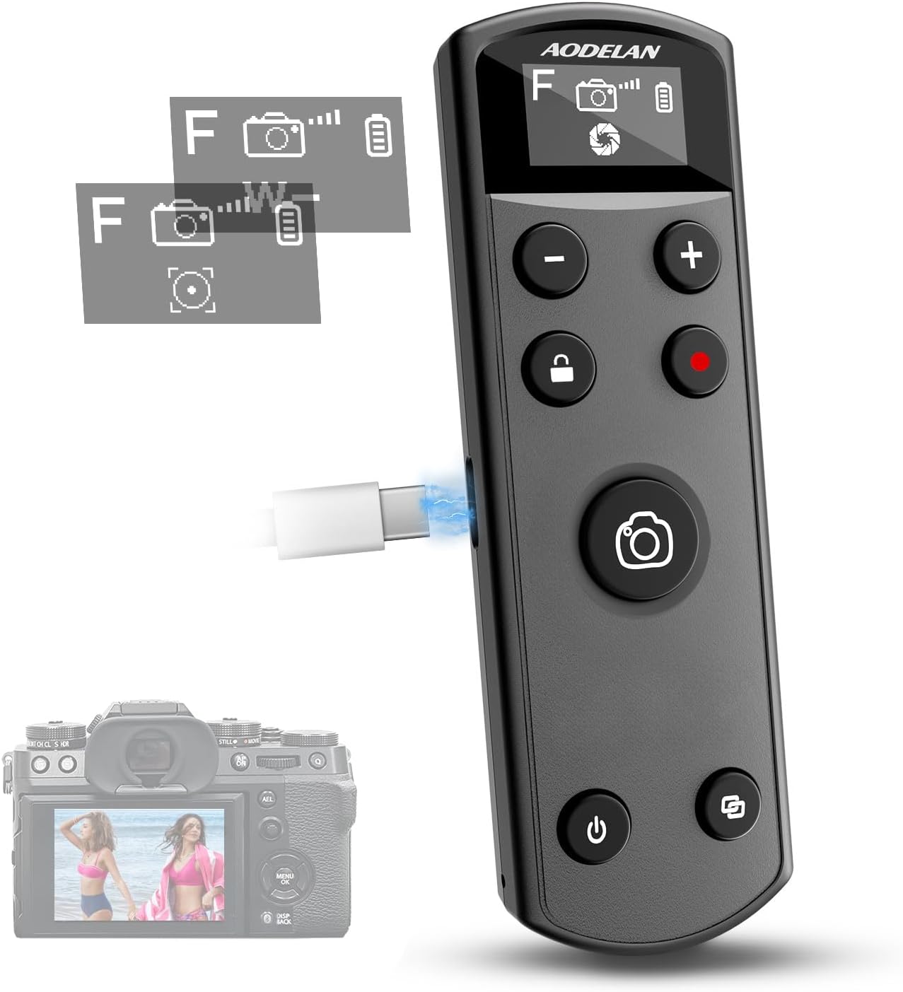 Black USB-C Rechargeable Remot - Fujifilm Camera X-T5 评论和价格