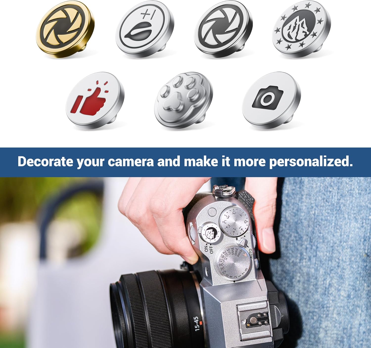 JJC Camera Shutter Button for  - Fujifilm Camera X-T5 评论和价格