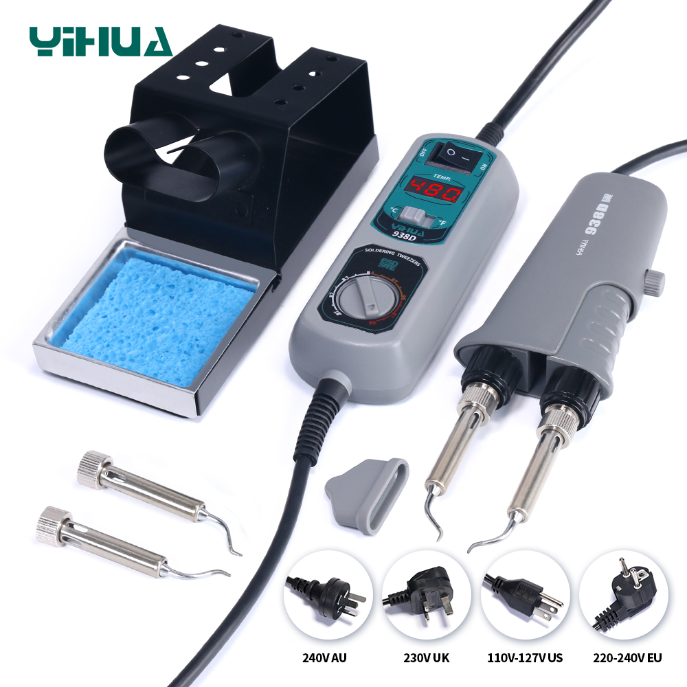 YIHUA 938D Portable Tweezers S - Smd Tweezer Set 评论和价格