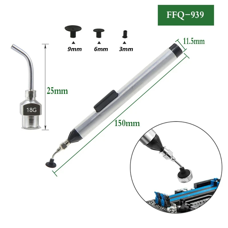 Manual Vacuum Suction Pen Kit  - Smd Tweezer Set 评论和价格