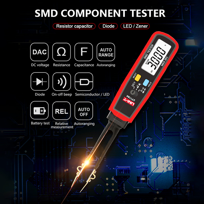 UNI-T UT116A UT116C Digital Tw - Smd Tweezer Set 评论和价格