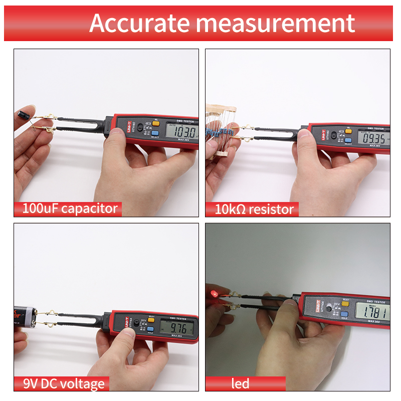 UNI-T UT116A UT116C Digital Tw - Smd Tweezer Set 评论和价格